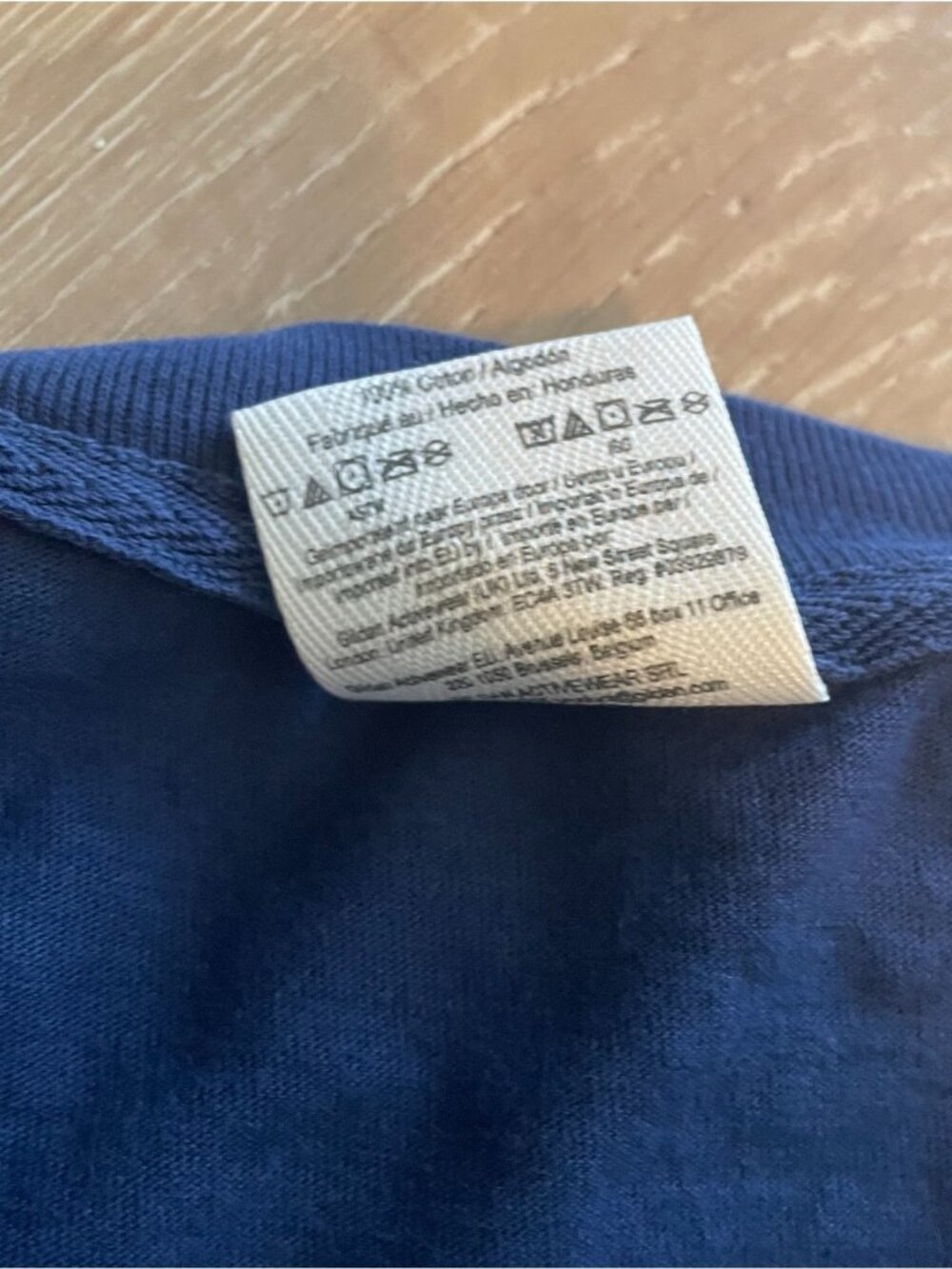 Comfort Colors DBCA Men's T-Shirt Size M Blue Bear California Double Sided Tee - Picture 5 of 7